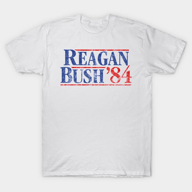 Reagan Bush 84 T-Shirt by EliseOB